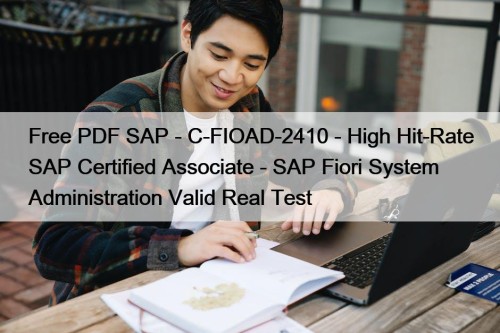 Free PDF SAP - C-FIOAD-2410 - High Hit-Rate ...